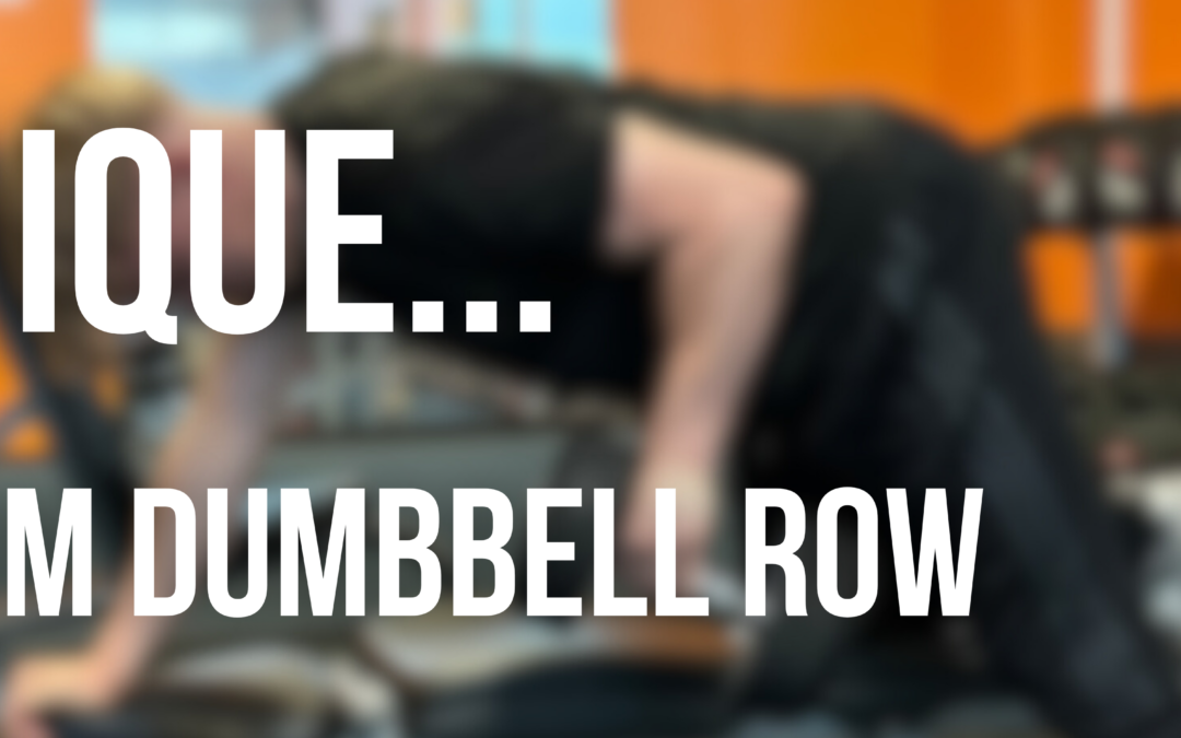 Single Arm Dumbbell Row
