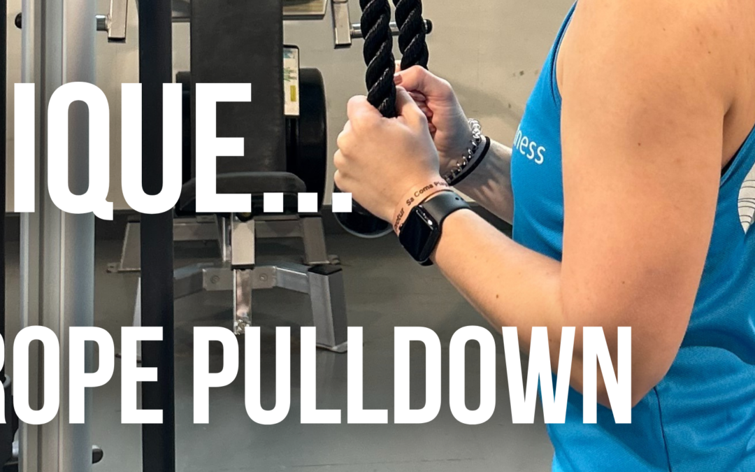Tricep Rope Pulldown
